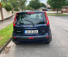 2008 Nissan Note with Long TAX