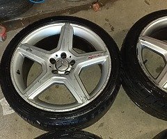 Genuine Mercedes AMG alloys 19s - Image 6/6