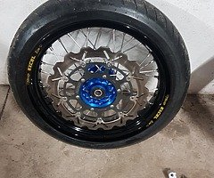 Yamaha WR 450 super moto wheels