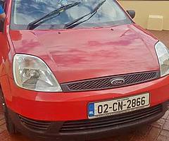 Ford fiesta 1.4 diesel 2002, full service 2 weeks ago