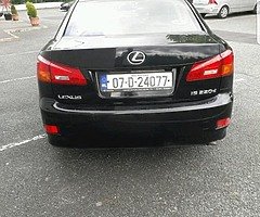 ✖ 2007 Lexus Is220D ✖ - Image 4/5