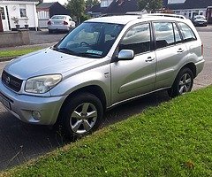 Rav 4 Toyota 05 taxed till September no NCT