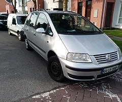 Volkswagen 7 seater 1.9 diesel has no NCT or tax car is driving 100% location Dublin 15 - Image 3/5