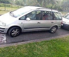 Volkswagen 7 seater 1.9 diesel has no NCT or tax car is driving 100% location Dublin 15 - Image 4/5