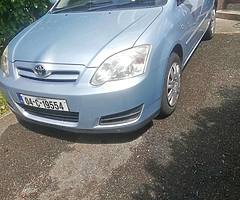 Toyota Corolla 2004 new nct