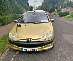 03 peugeot fresh nct + road tax