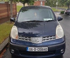 Car, Nissan Note 1.4 SE