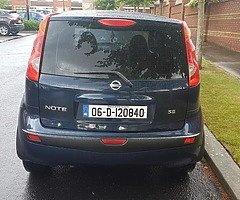 Car, Nissan Note 1.4 SE