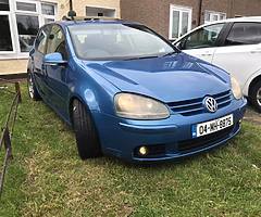 VOLKSWAGON GOLF SPORTLINE (one owner from new)!!! Good solid clean car. Want gone ASAP! Offers! - Image 2/7