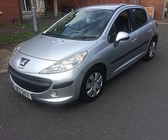 2007 peugeot 207 1.4 petrol long mot cheap read add