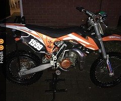 I got a ktm 2016 85 sx for sale looking to get £2000 very fast bike starts first kick