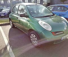 Nissan Micra sold as seen driving good no NCT no tax no offers - Image 1/2