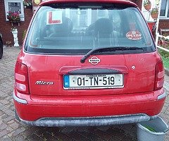 NISSAN MICRA 2001