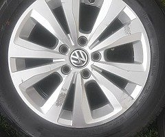 Volkswagen alloys and tyres - Image 5/6