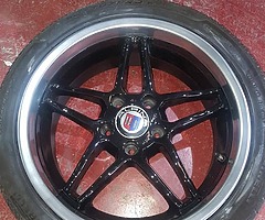 18" breyton inspiration alloy wheels e36 e46 e39