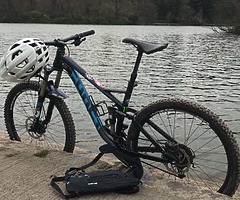 Swap full suspension MTB for 140 pitbike.