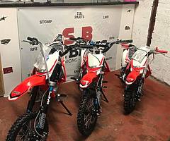 sbpitbikes new pitbike stock