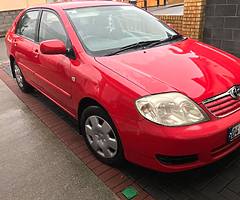 2004 Corolla 1.4 petrol nct & taxed - Image 6/14