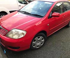 2004 Corolla 1.4 petrol nct & taxed - Image 11/14