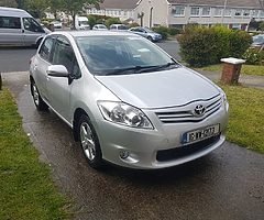 Toyota auris low mileage