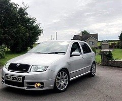 SKODA FABIA VRS **FULL YEAR MOT**