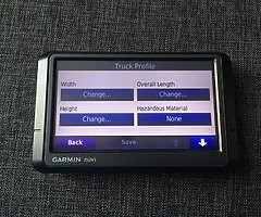 Garmin 465 HGV sat nav - New 2020 Europe Map