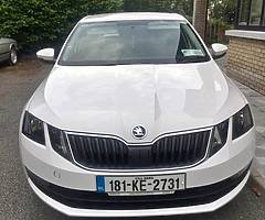 2018 skoda Octavia 1.6tdi 5dr hb €190 tax per annum only 27500 klms