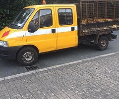 Fiat ducato Crew cab,2.8 JTD,3.5 T,Tipper body