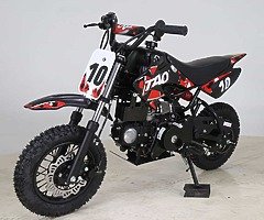 Arriving next week kids scramblers 110 and 125 cc from £599