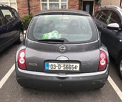 03 nissan micra