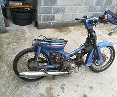 Honda cub 90 project