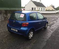 Calls only [hidden information]/// 2003 toyota yaris nct 5/20