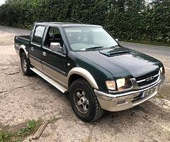 Izuzu tfs crewcab 4x4