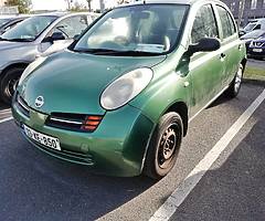 Micra for parts braking