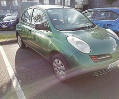 Micra for parts braking