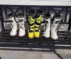 Motocross boots