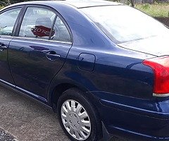 05 toyota avensis petrol manual