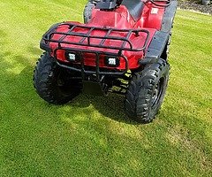 Honda fourtrax 4x4 quad