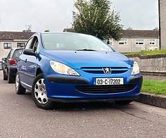 Peugeot 307 1.4 Long Nct &Tax Low Miles