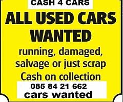 Scrap cars wanted