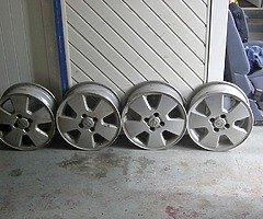 opel alloys 15 inch 4 stood