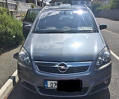 Used MPV 7 seater Opel Zafira Manual 1.6 Petrol