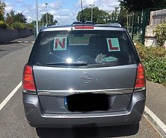 Used MPV 7 seater Opel Zafira Manual 1.6 Petrol