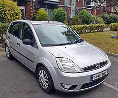 Ford fiesta 2004 1.2 petrol NCT&TAX