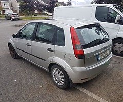 Ford fiesta 2004 1.2 petrol NCT&TAX