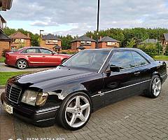 Front and back bumpers of w124 merc