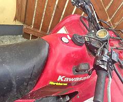 360cc Kawasaki quad bike, message for details