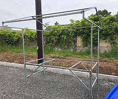 Galvanised 8x4 ft Market Stall