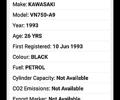 1993 Kawasaki Vn 750Trike - Image 5/11