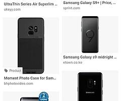 Samsung s9+ 128gb  black new in box